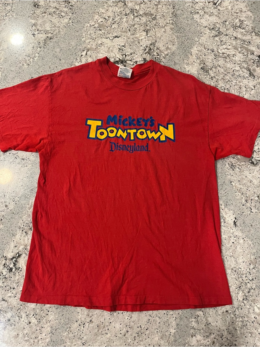 Vintage 90s Mickey’s Toontown Disneyland Tee